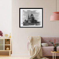Historic Framed Print, TSerkov' I&#x0304;oanna Predtechi. Uglich,  17-7/8" x 21-7/8"