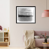 Historic Framed Print, Karavan s khliebom,  17-7/8" x 21-7/8"