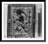 Historic Framed Print, Chudotvornaia Ikona F&#x0307;edorovskoi Bozh'ei Materi v Uspenskom soborie v Kostromie,  17-7/8" x 21-7/8"