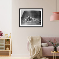 Historic Framed Print, [Discovery and explorations of the South Pole by Capt. Roald Amundsen and crew, 1910-11]: An Antarctic summit,  17-7/8" x 21-7/8"