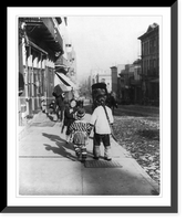 Historic Framed Print, Chinatown, San Francisco, Ca., 1903,  17-7/8" x 21-7/8"