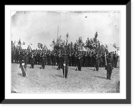 Historic Framed Print, Hilton Head, S.C. ca. Feb. 28, 1862. Company H, 3rd New Hampshire Infantry,  17-7/8" x 21-7/8"