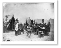 Historic Framed Print, Hilton Head, S.C. ca. Feb. 28, 1862. 3rd New Hampshire Infantry: Field music" of...",  17-7/8" x 21-7/8"