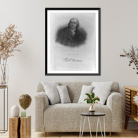 Historic Framed Print, Robert Morris, 1734-1806 - 2,  17-7/8" x 21-7/8"