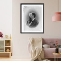 Historic Framed Print, George Kennan, 1845-1924,  17-7/8" x 21-7/8"