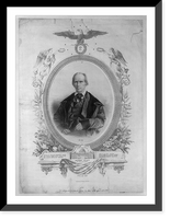 Historic Framed Print, Henry Clay in his last days,  17-7/8" x 21-7/8"