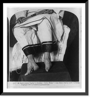 Historic Framed Print, A high caste lady's dainty lily feet" - as they really are - China",  17-7/8" x 21-7/8"