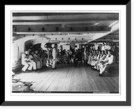 Historic Framed Print, U.S.S. NEW HAMPSHIRE: Signal instruction [on board ship],  17-7/8" x 21-7/8"
