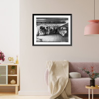 Historic Framed Print, U.S.S. NEW HAMPSHIRE: Signal instruction [on board ship],  17-7/8" x 21-7/8"
