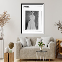 Historic Framed Print, Miss Dorcas Snodgrass,  17-7/8" x 21-7/8"