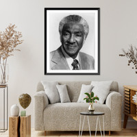Historic Framed Print, Ralph H. Metcalfe, 1910-1978,  17-7/8" x 21-7/8"