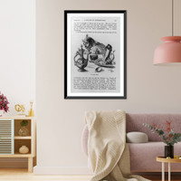 Historic Framed Print, [4 illus. of Gulliver's Travels] - 2,  17-7/8" x 21-7/8"