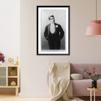Historic Framed Print, James John Corbett, 1866-1933,  17-7/8" x 21-7/8"