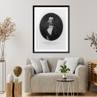 Historic Framed Print, Franz, Herzog von Teck, 1837-1900,  17-7/8" x 21-7/8"