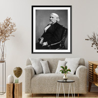 Historic Framed Print, Marshall Jewell, 1825-1883,  17-7/8" x 21-7/8"