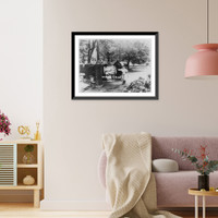 Historic Framed Print, Type of sterilizer used by American Red Cross. Base Hospital No. 36. Viettel, June 22, 1918, France,  17-7/8" x 21-7/8"