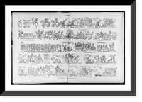 Historic Framed Print, The Queen's Jubliee Procession,  17-7/8" x 21-7/8"