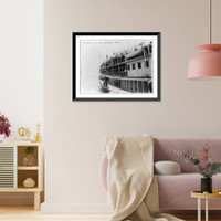 Historic Framed Print, Outing of Tim Sullivan Ass'n, 30 June 1913,  17-7/8" x 21-7/8"