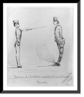 Historic Framed Print, Position of a soldier: annihilation of the bowels - 2,  17-7/8" x 21-7/8"