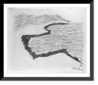 Historic Framed Print, [Gray sea],  17-7/8" x 21-7/8"