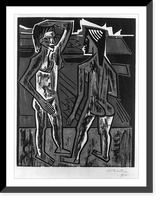 Historic Framed Print, [Conversation],  17-7/8" x 21-7/8"