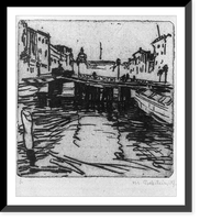 Historic Framed Print, [Stadtbruecke],  17-7/8" x 21-7/8"