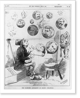 Historic Framed Print, The harmless amusement of second childhood,  17-7/8" x 21-7/8"