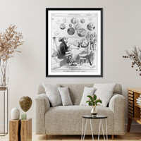 Historic Framed Print, The harmless amusement of second childhood,  17-7/8" x 21-7/8"