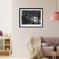 Protecting the wheat crop, Antique Print