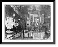 Historic Framed Print, Chinatown, New York City - New Years feast, Jan. 26, 1906,  17-7/8" x 21-7/8"