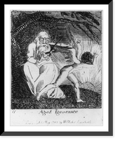 Historic Framed Print, [Aged Ignorance],  17-7/8" x 21-7/8"