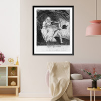 Historic Framed Print, [Aged Ignorance],  17-7/8" x 21-7/8"