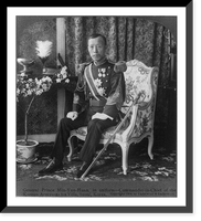 General Prince Min-Yun-Huan, in uniform - Commander-in-Chief of the Korean army - at his Villa, Seoul, Korea - 2, Historic Reproduction
