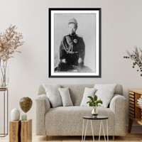 Historic Framed Print, Sunjong, emperor of Korea, 1874-1926,  17-7/8" x 21-7/8"