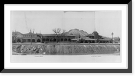 Trinidad, Colorado: Cardenas Hotel and A.T. & S.F. Depot, Antique Poster