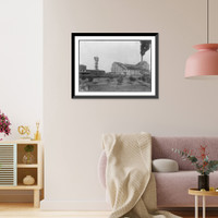 Historic Framed Print, Southwest view of American Beet Sugar Co.'s factory, Rocky Ford, Colorado,  17-7/8" x 21-7/8" Historic Framed Print, Southwest view of American Beet Sugar Co.'s factory, Rocky Ford, Colorado,  17-7/8" x 21-7/8"