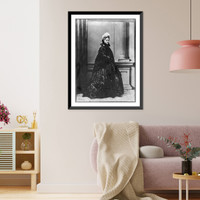 Lottie Hough, 1833-1897, Antique Poster