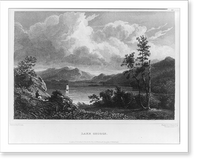 Historic Framed Print, Lake George, [New York],  17-7/8" x 21-7/8"