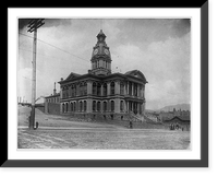 Silver Bow County Court House, Butte, Mont, Vintage Print