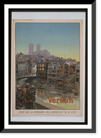 Historic Framed Print, Verdun,  17-7/8" x 21-7/8"