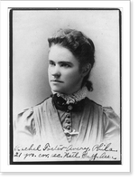 Historic Framed Print, Rachel (Foster) Avery, 1858-1919,  17-7/8" x 21-7/8"