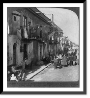 Village life at Rocca - between Palermo and Monreale (looking north), Sicily, Vintage Wall Art