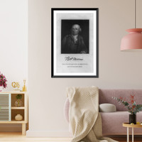 Historic Framed Print, Robert Morris, 1734-1806 - 3,  17-7/8" x 21-7/8"