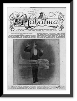 Historic Framed Print, David Devant and his spirit wife,  17-7/8" x 21-7/8"