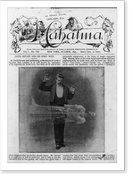 Historic Framed Print, David Devant and his spirit wife,  17-7/8" x 21-7/8"