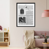 4 cuts of Powell's cremation illusion - 2 Classic, Antique Poster