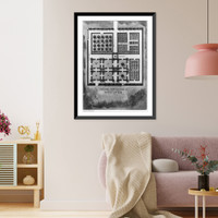 Original Box Garden at Westover, Antique Poster