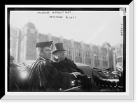 Historic Framed Print, Dr. Finley & Pres. Taft,  17-7/8" x 21-7/8"