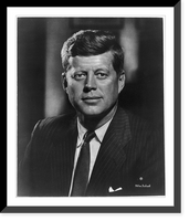 John Fitzgerald Kennedy, Pres. U.S., 1917-1963, Antique Poster
