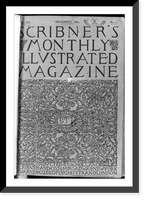 Cover of Scribner's Monthly, Nov. 1880, Vintage Print